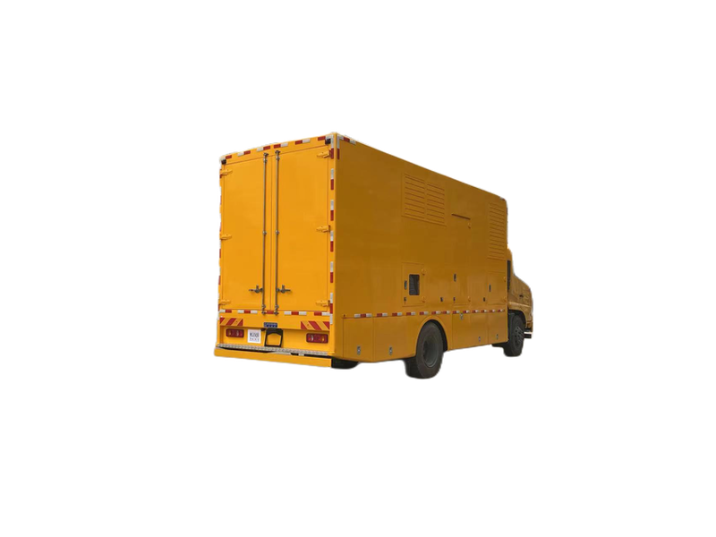 黃色移動(dòng)電源車(chē)——為城市提供便利的清潔能源
