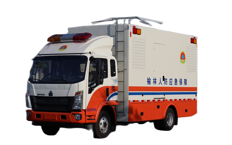 電源車堵車圖片，介紹程力專用汽車股份有限公司
