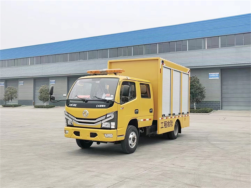 程力大禹1000-4000方工程排水排澇救險車的工作裝置
